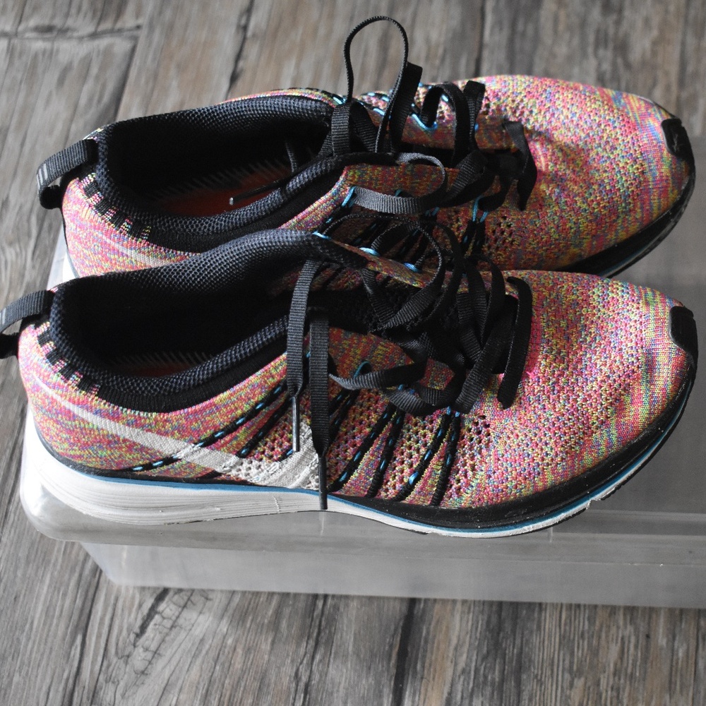 Flyknit Trainers "Multicolor" (WITHOUT SOLES)